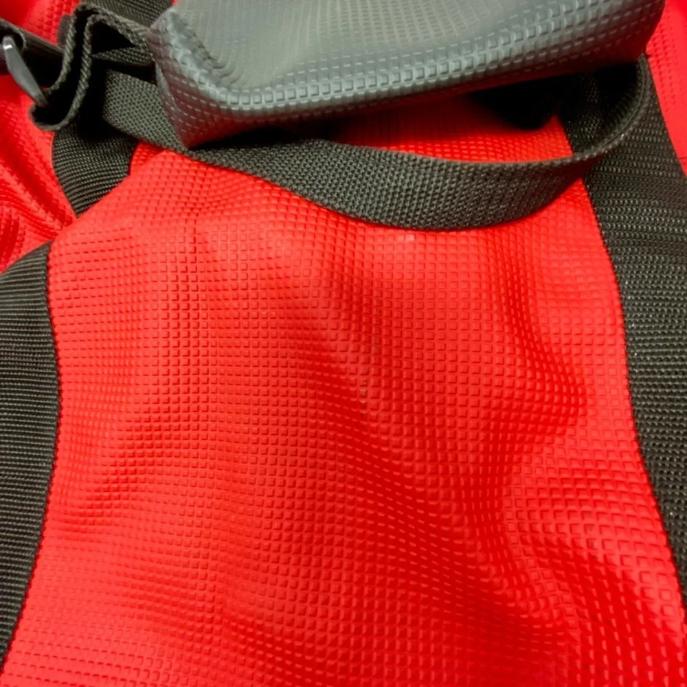 Vintage Le Club Red Duffle Bag